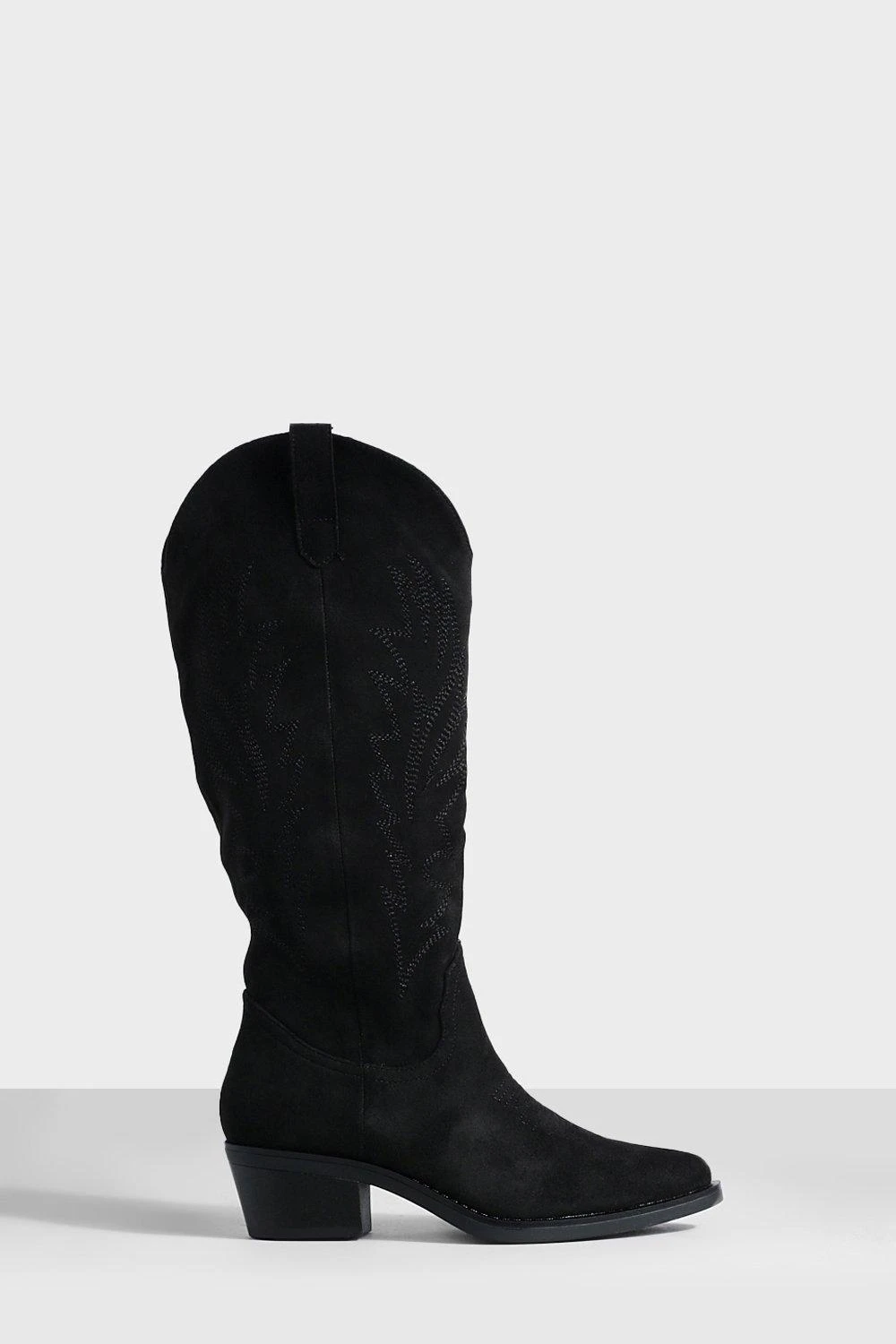 Western Cowboy-Stiefel Mit Laschen-Detail 3 Western Cowboy-Stiefel Mit Laschen-Detail