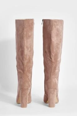 Breite Passform Spitze Overknee Stiefel Mit Absatz 9 Breite Passform Spitze Overknee Stiefel Mit Absatz -Nerf Verkäufe gzz41404 mocha xl 3