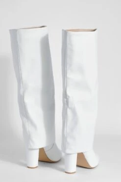 Breite Passform Spitze Overknee-Stiefel -Nerf Verkäufe gzz41553 white xl 3