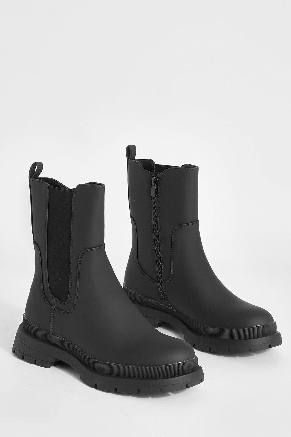 Chelsea-Stiefel Mit Laschen-Detail 5 Chelsea-Stiefel Mit Laschen-Detail – Bild 3