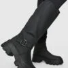 Overknee-Stiefel Mit Schnallen-Detail -Nerf Verkäufe gzz49326 black xl