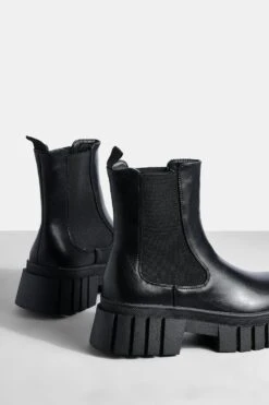 Klobige Chelsea-Stiefel Mit Dicker Sohle -Nerf Verkäufe gzz49479 black xl 2