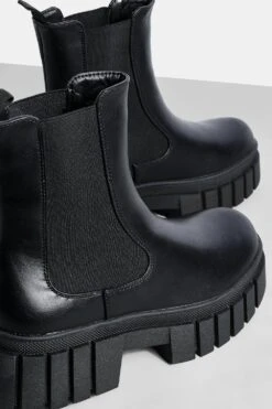 Klobige Chelsea-Stiefel Mit Dicker Sohle -Nerf Verkäufe gzz49479 black xl 3