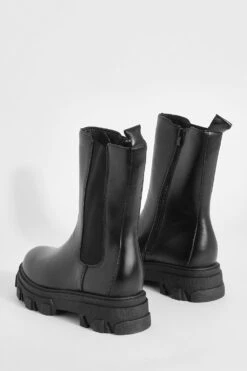 Chelsea-Stiefel Mit Klobiger Sohle -Nerf Verkäufe gzz49481 black xl 3