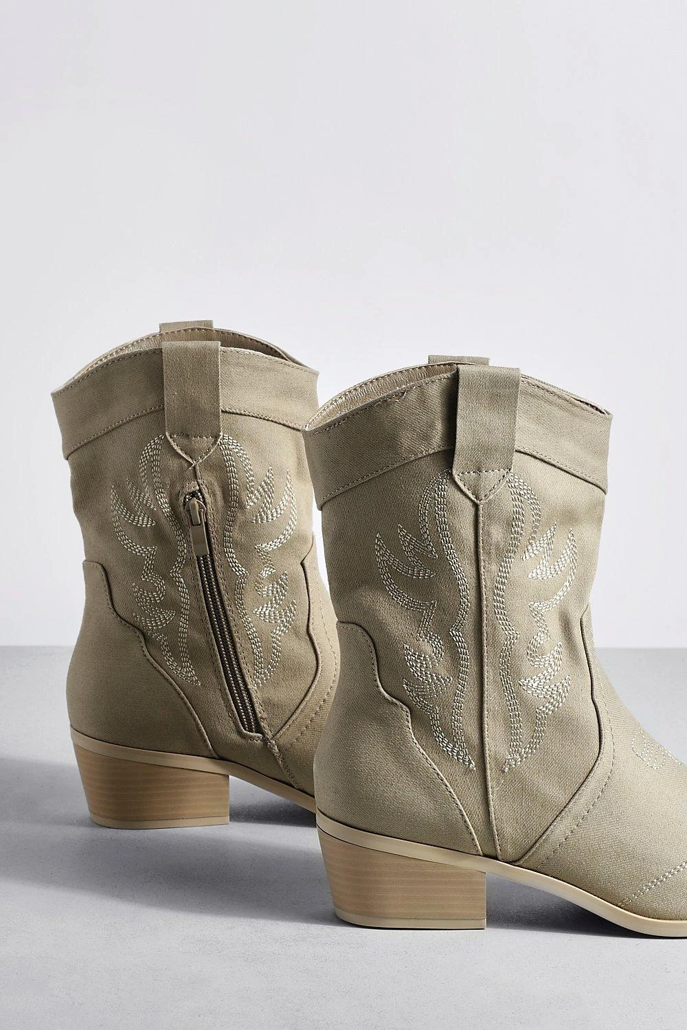 Denim Western-Stiefel 5 Denim Western-Stiefel – Bild 3