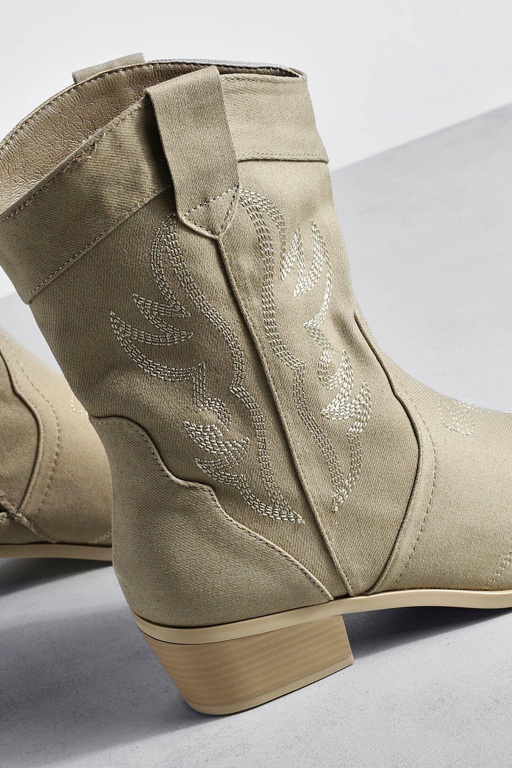 Denim Western-Stiefel 6 Denim Western-Stiefel – Bild 4